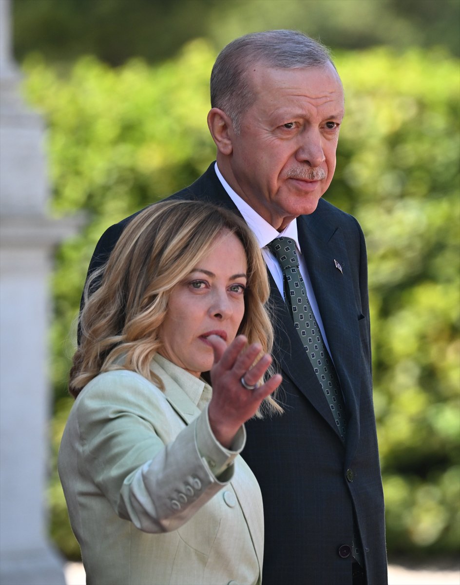 Cumhurbaşkanı Erdoğan İtalya'da