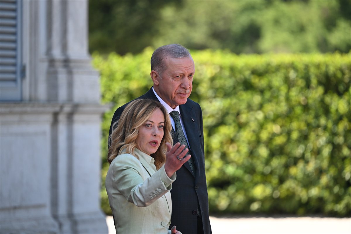 Cumhurbaşkanı Erdoğan İtalya'da