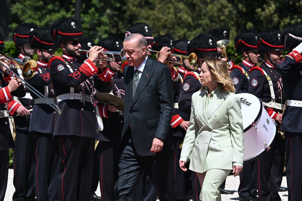 Cumhurbaşkanı Erdoğan İtalya'da