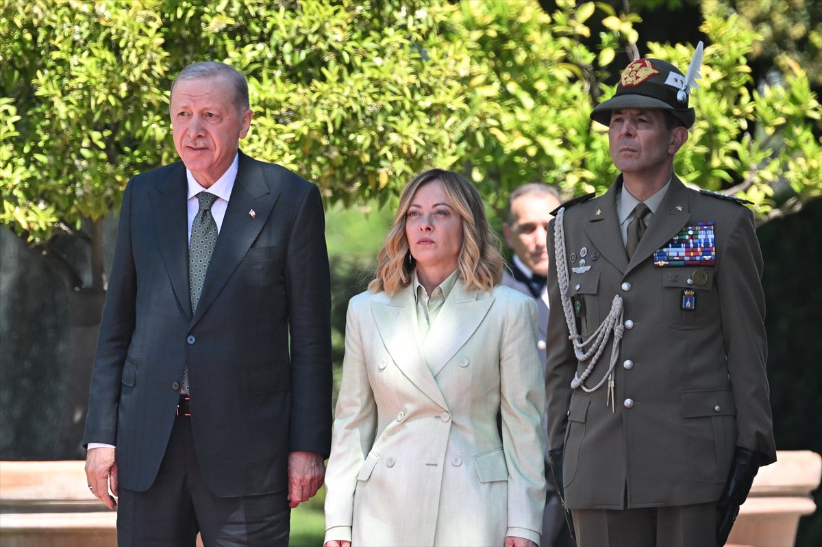 Cumhurbaşkanı Erdoğan İtalya'da