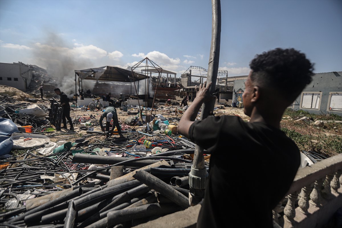 Gazze’de plastik atıklardan akaryakıt üretilerek yakıt krizi aşılmaya çalışılıyor