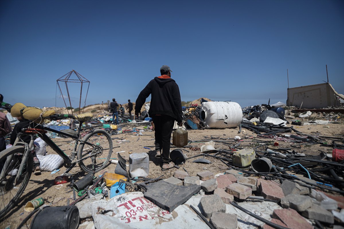 Gazze’de plastik atıklardan akaryakıt üretilerek yakıt krizi aşılmaya çalışılıyor