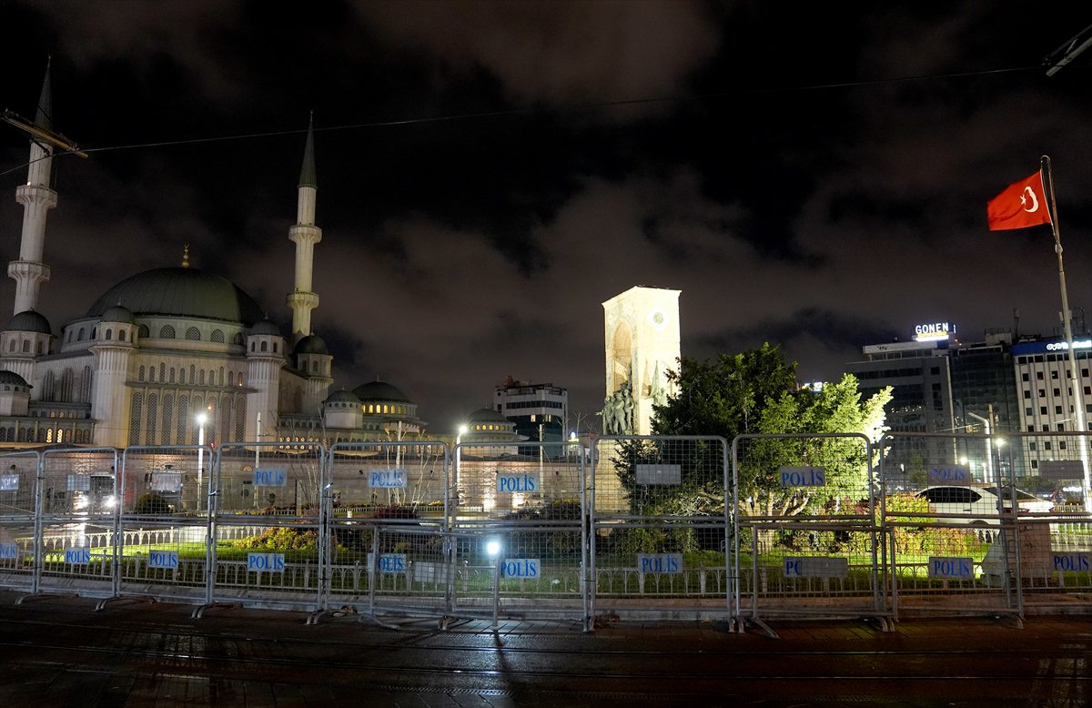 İstanbul’da 1 Mayıs tedbirleri kapsamında yollar kapatıldı