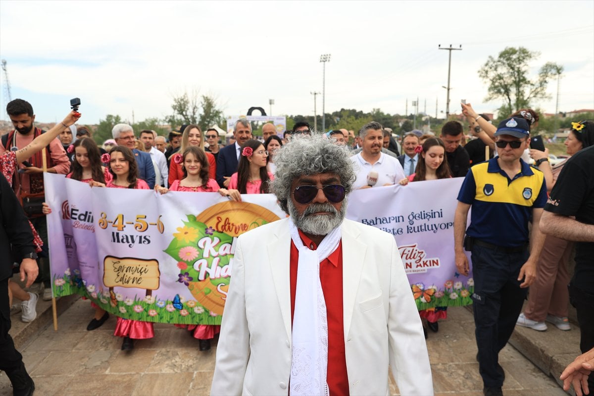 Edirne'de Kakava Şenliği'nden renkli görüntüler