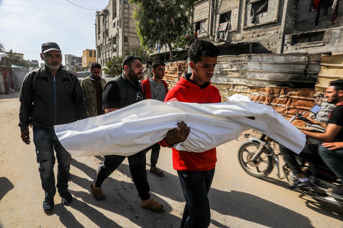 İsrail'in Gazze Şeridi'ne düzenlediği saldırılar sürüyor