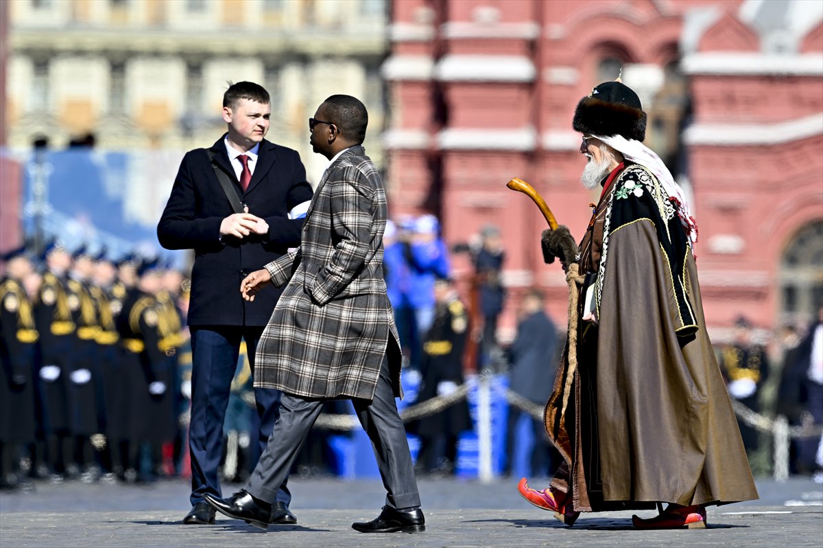 Kızıl Meydan'da Zafer Günü kutlaması