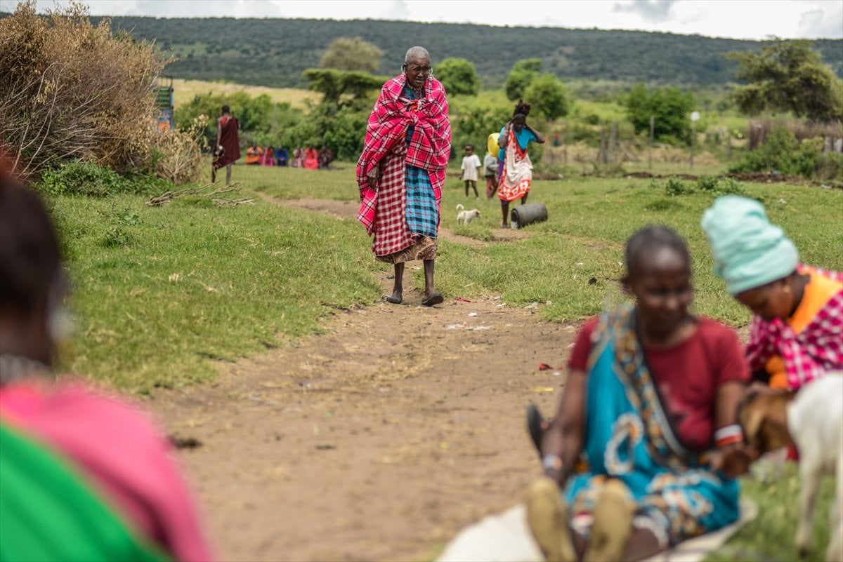Kenya’da Masai kabilesinin vahşi doğayla uyumlu yaşamı