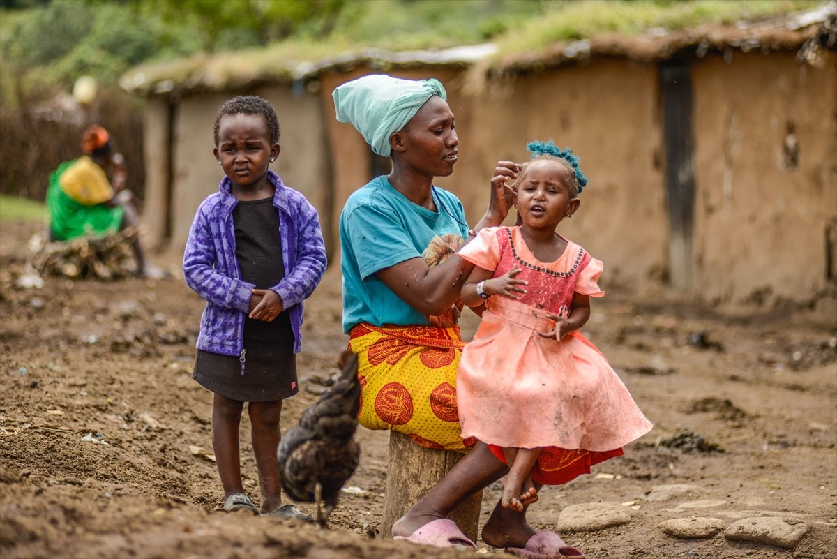 Kenya’da Masai kabilesinin vahşi doğayla uyumlu yaşamı