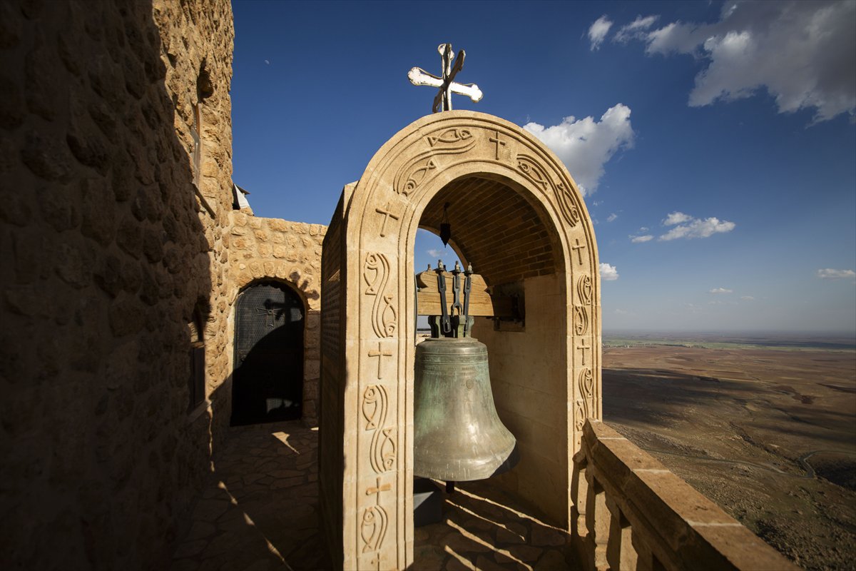 Mardin’deki Mor Evgin Manastırı 1700 yıldır ayakta