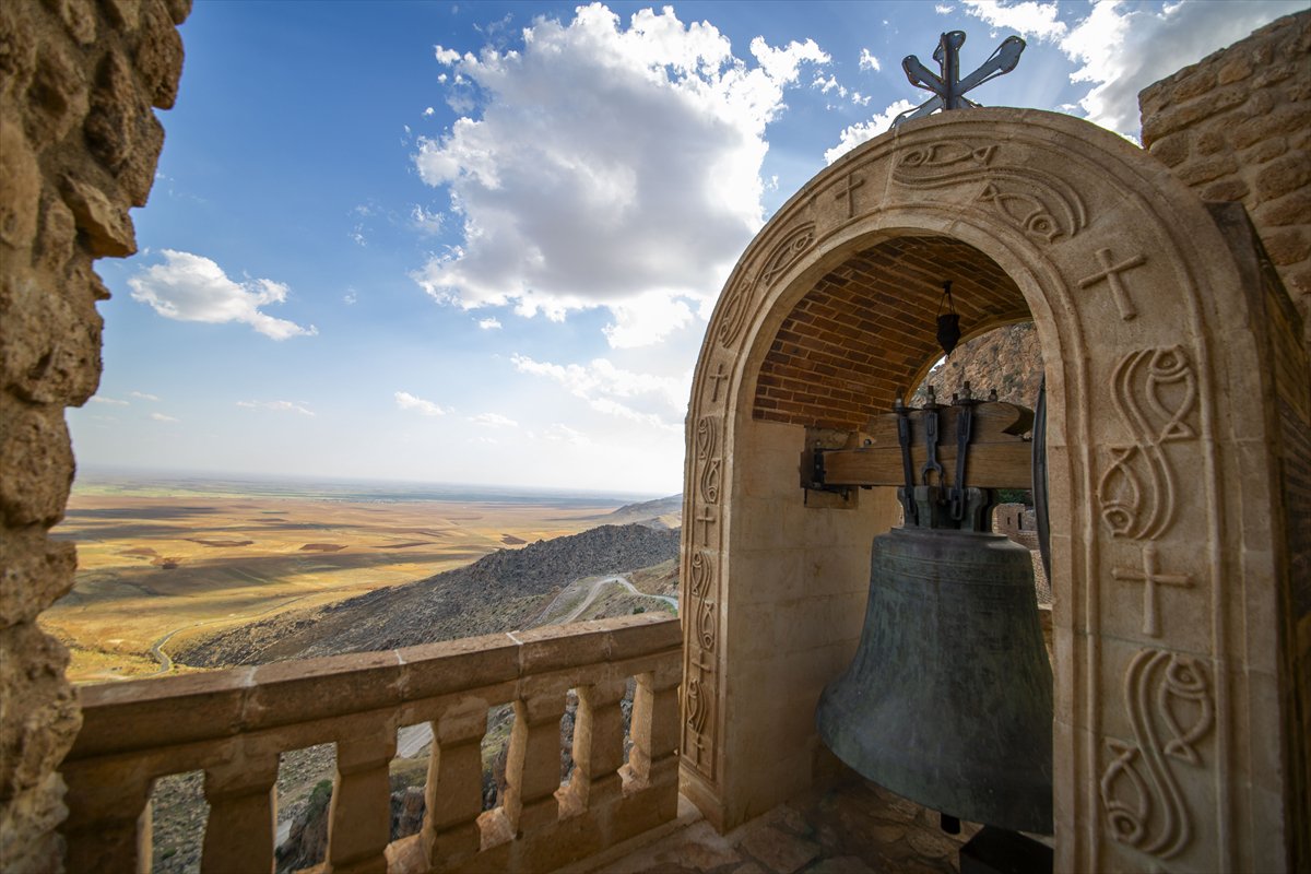 Mardin’deki Mor Evgin Manastırı 1700 yıldır ayakta