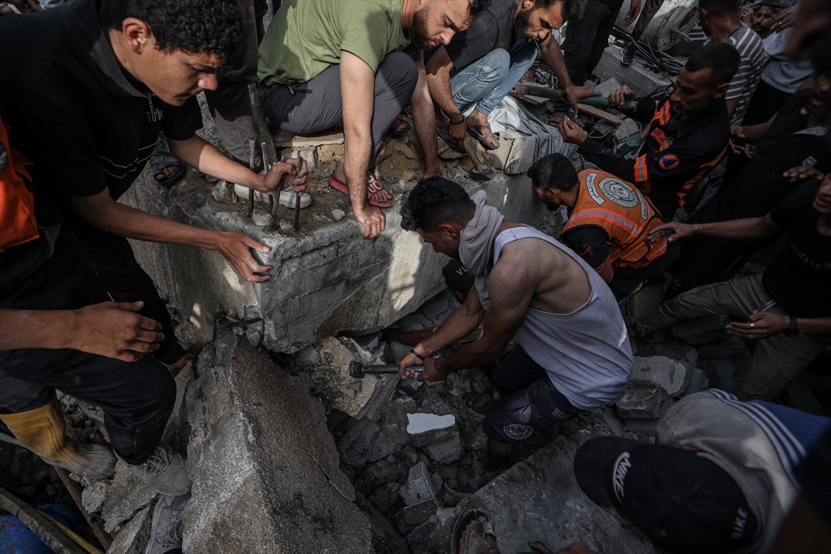 Gazze bir kez daha yıkımın ve acının ortasında