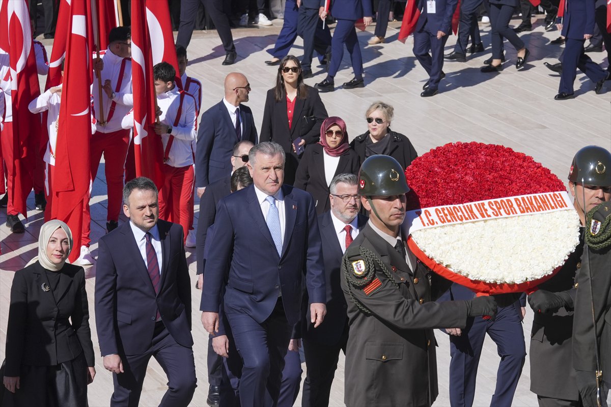 19 Mayıs coşkusu Anıtkabir’de yankılandı