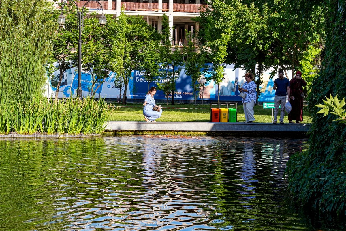 Özbekistan'nın tarihi kenti Taşkent'te günlük yaşam