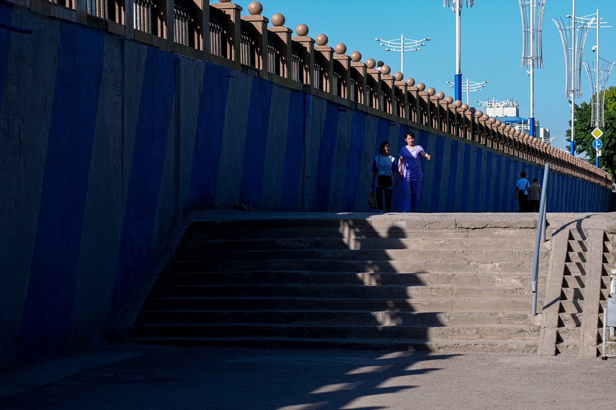 Özbekistan'nın tarihi kenti Taşkent'te günlük yaşam