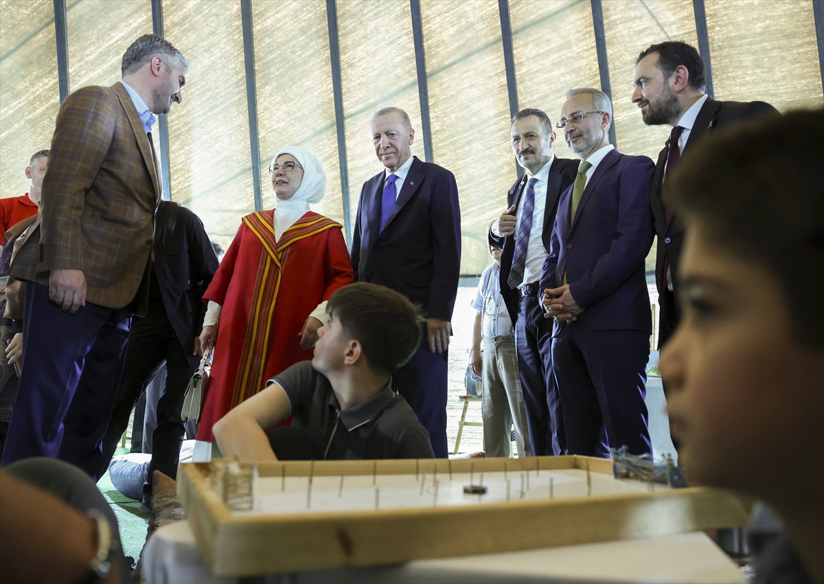 Cumhurbaşkanı Erdoğan 7. Etnospor Kültür Festivali’nde