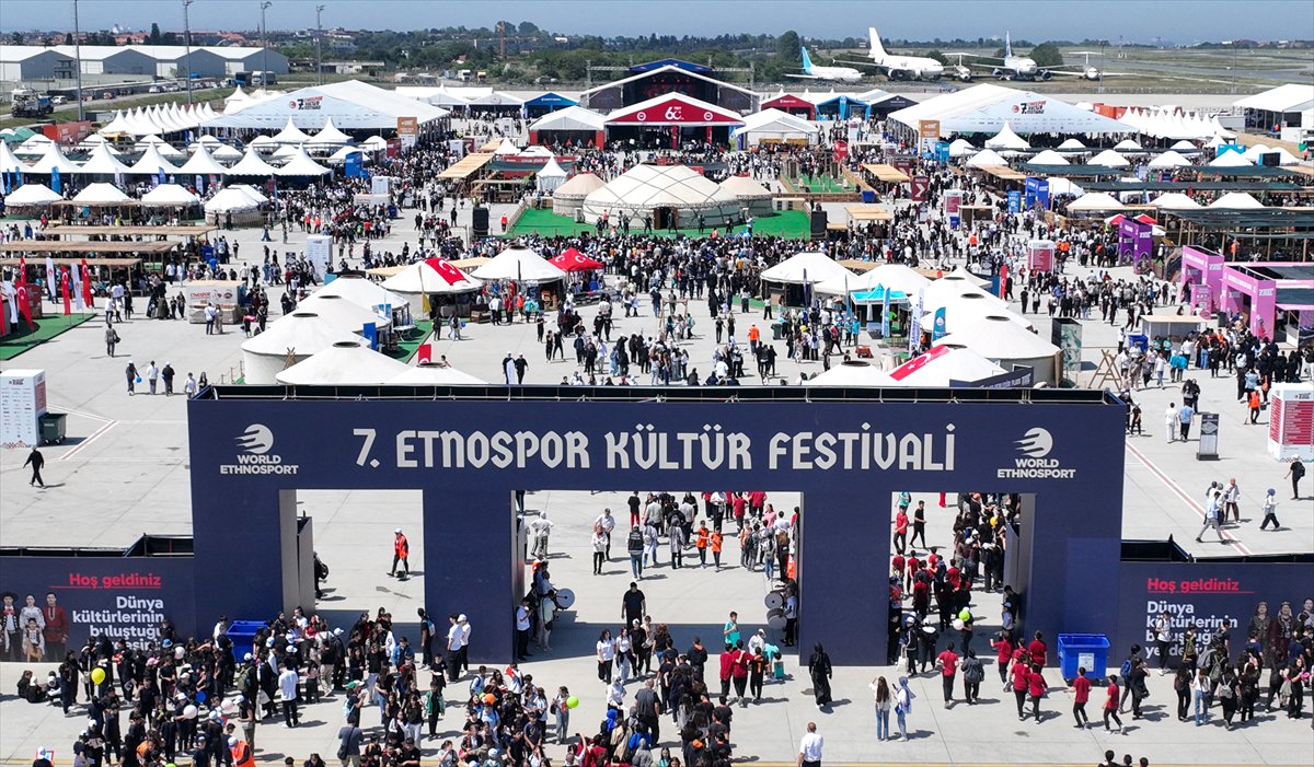 Cumhurbaşkanı Erdoğan 7. Etnospor Kültür Festivali’nde