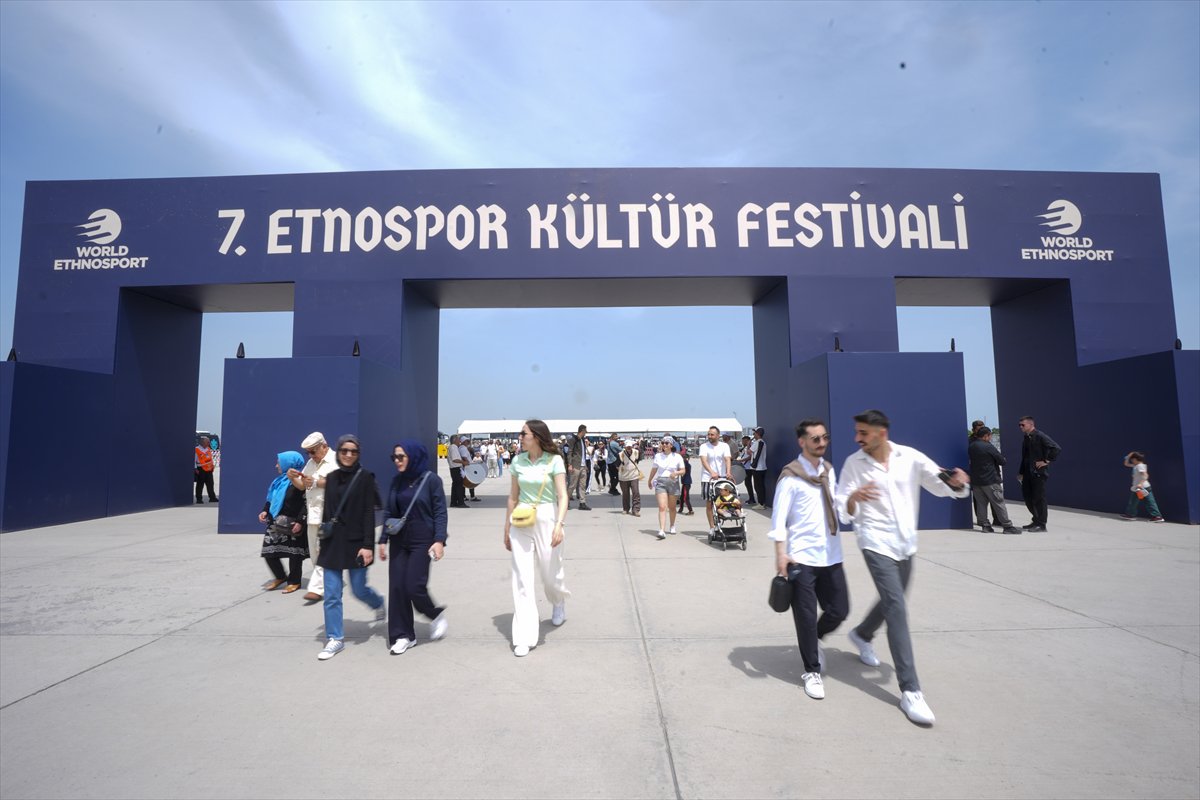 Cumhurbaşkanı Erdoğan 7. Etnospor Kültür Festivali’nde