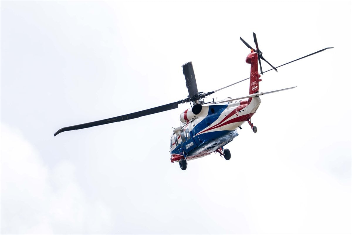 JÖAK keskin nişancılarının gökyüzünden suya nefes kesen görevi