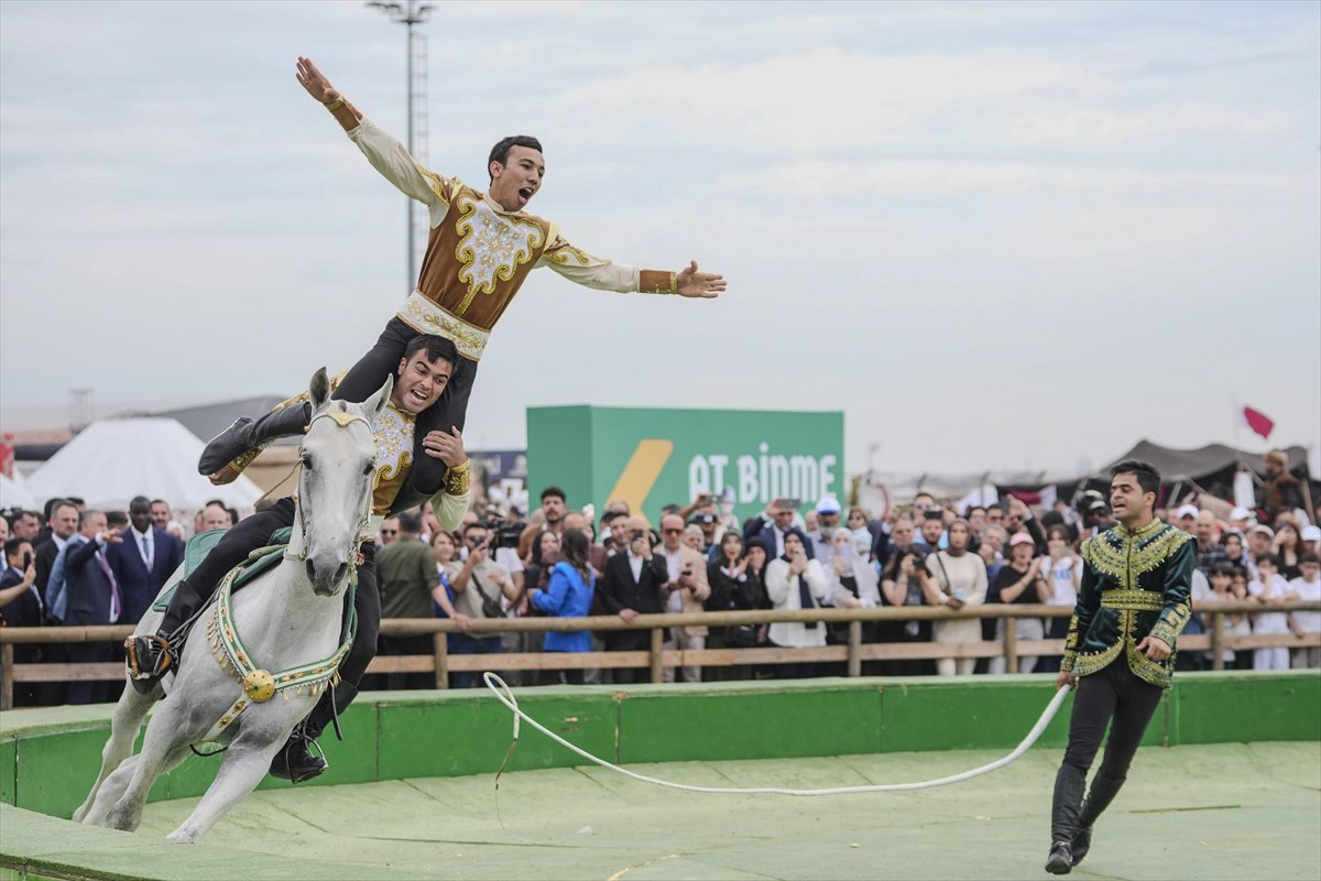 Cumhurbaşkanı Erdoğan 7. Etnospor Kültür Festivali’nde