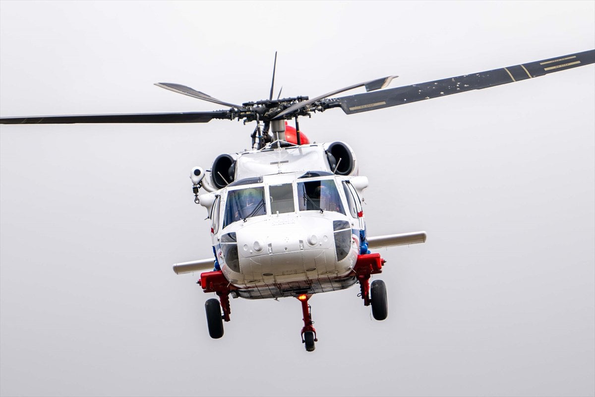 JÖAK keskin nişancılarının gökyüzünden suya nefes kesen görevi