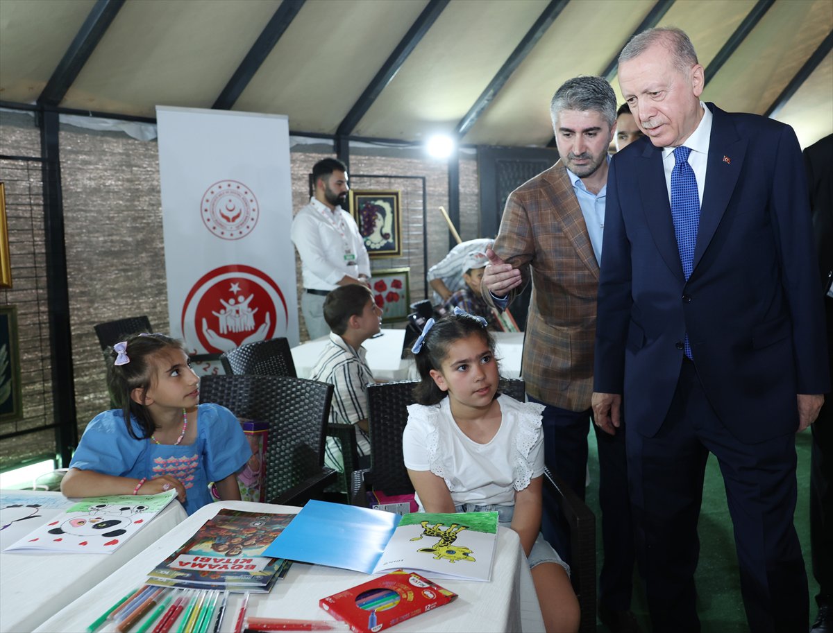 Cumhurbaşkanı Erdoğan 7. Etnospor Kültür Festivali’nde