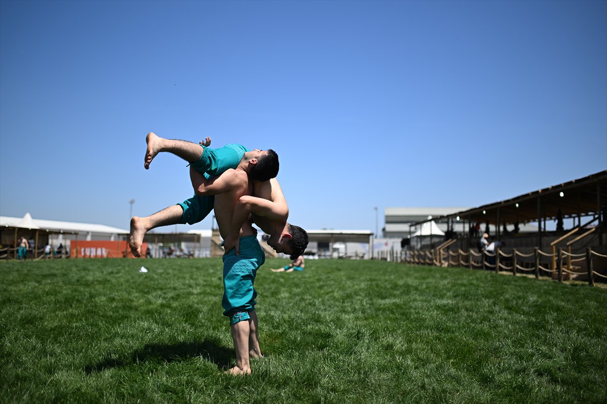 Cumhurbaşkanı Erdoğan 7. Etnospor Kültür Festivali’nde