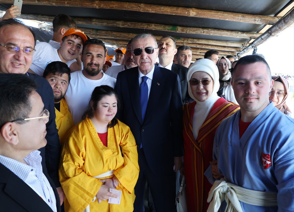 Cumhurbaşkanı Erdoğan 7. Etnospor Kültür Festivali’nde