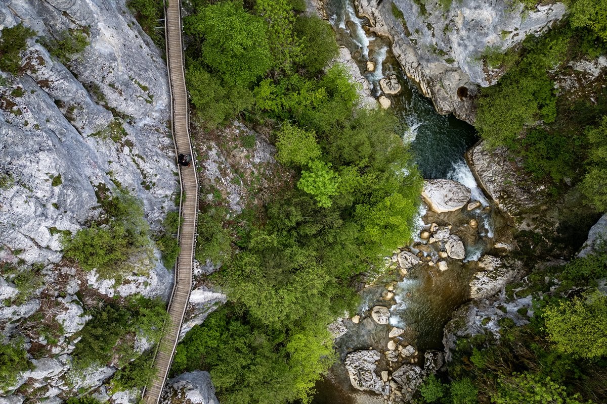 Kastamonu’da keşfedilmeyi bekleyen cennet Horma Kanyonu