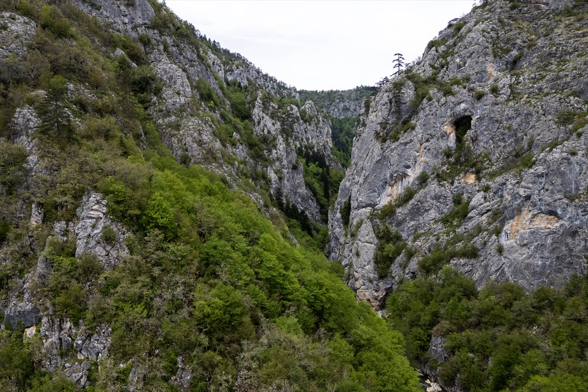 Kastamonu’da keşfedilmeyi bekleyen cennet Horma Kanyonu