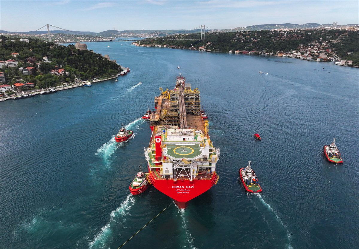 Türkiye'nin enerji bağımsızlığına dev adım: Osman Gazi yüzer platformu