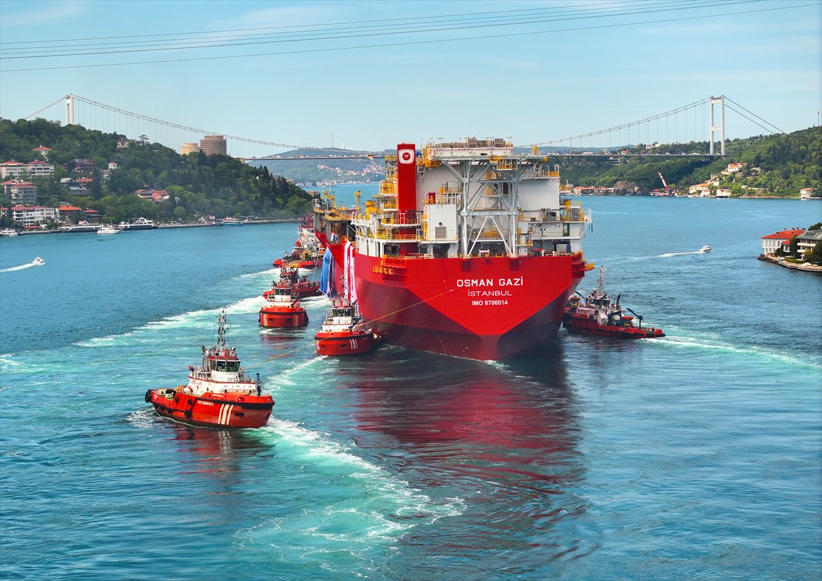 Türkiye'nin enerji bağımsızlığına dev adım: Osman Gazi yüzer platformu