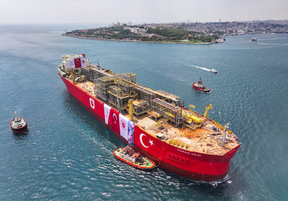 Türkiye'nin enerji bağımsızlığına dev adım: Osman Gazi yüzer platformu