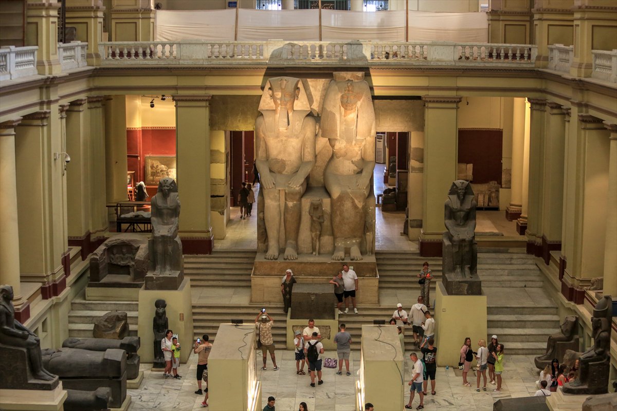 Kahire'deki Mısır Müzesi, antik uygarlıkların izlerini yaşatıyor