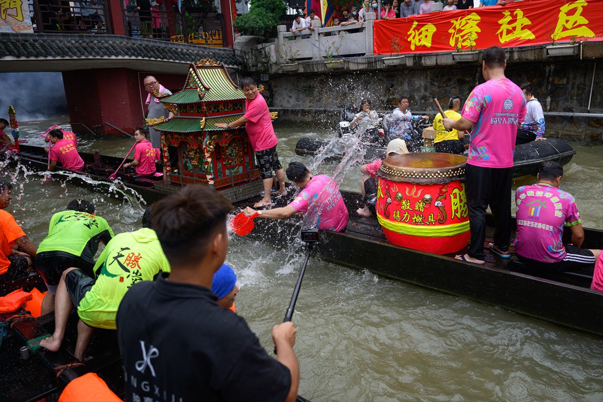Çin’in nehirlerinden yükselen efsane: Ejderha Kayığı Festivali