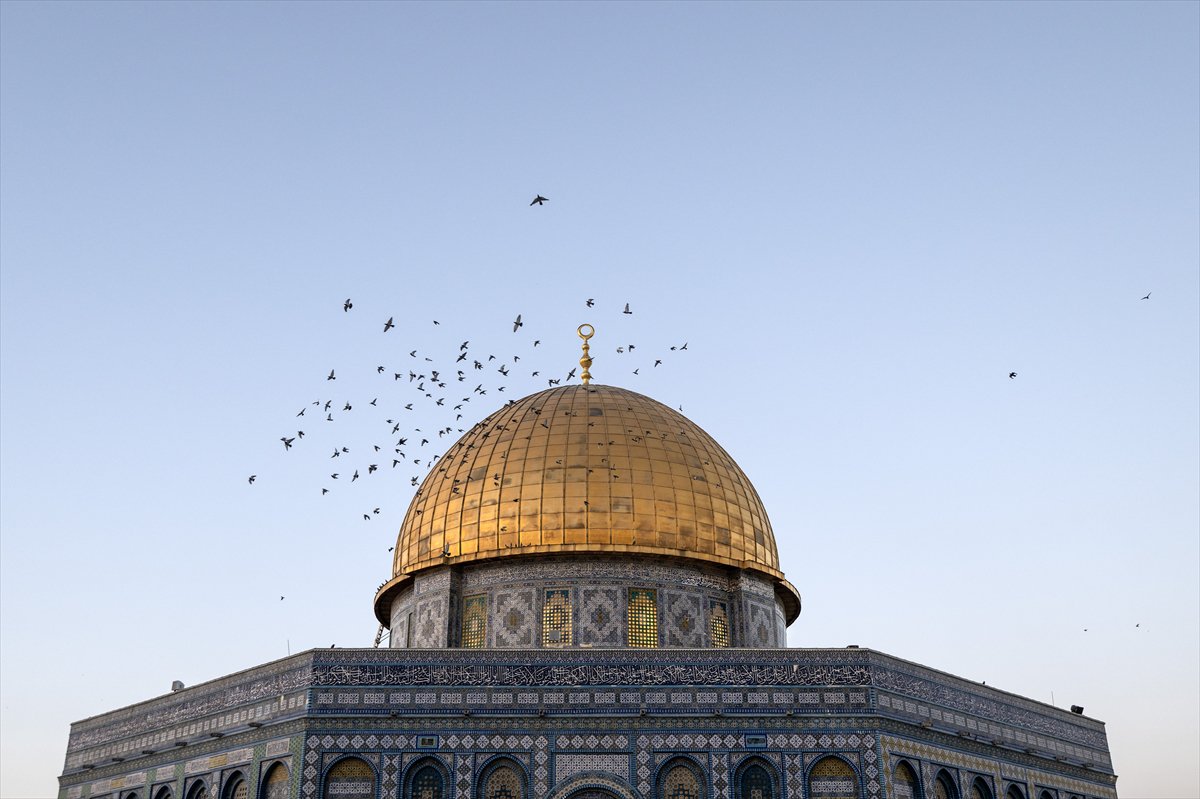 Mescid-i Aksa'da bayram namazı