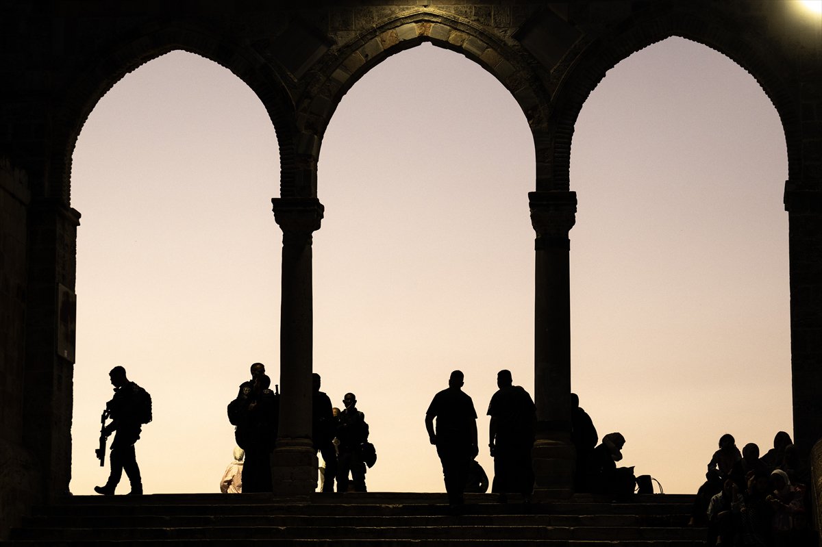 Mescid-i Aksa'da bayram namazı