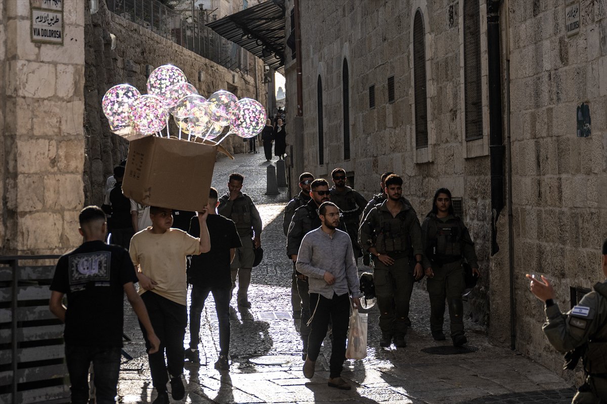 Mescid-i Aksa'da bayram namazı