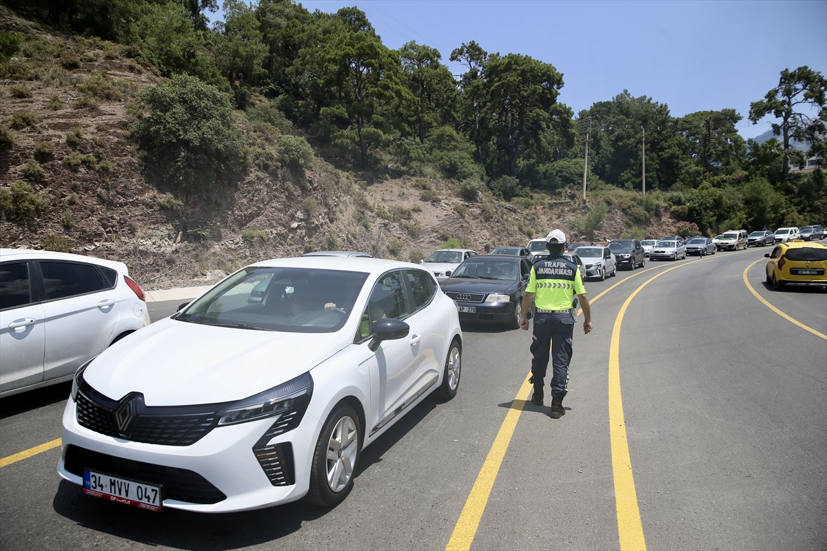 Muğla'ya bayram akını sürüyor