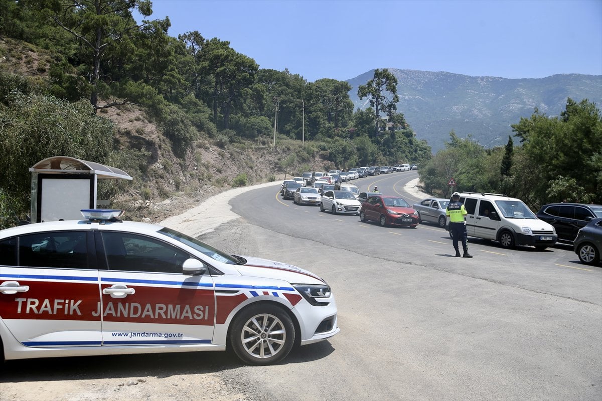 Muğla'ya bayram akını sürüyor