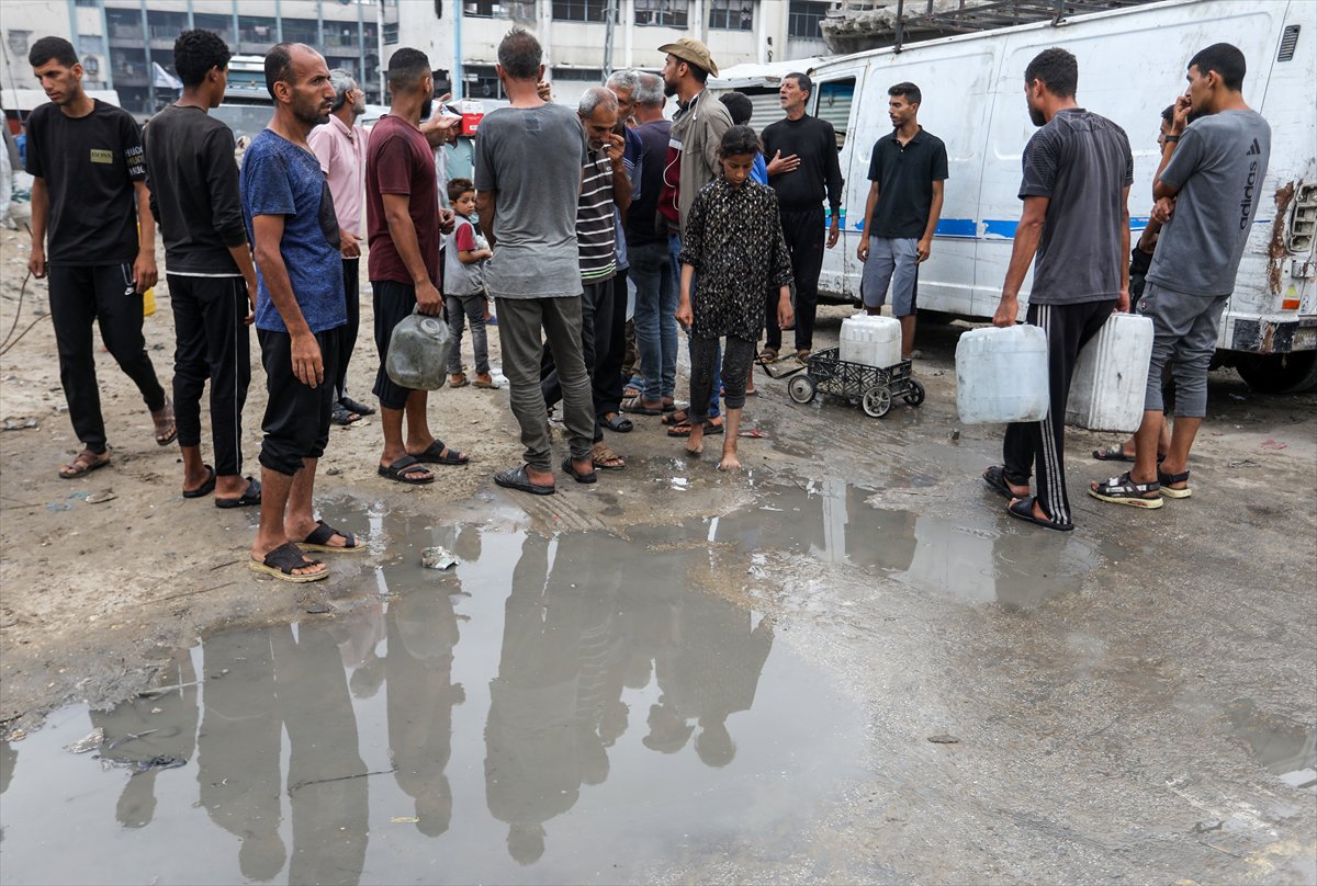 Han Yunus'ta temiz su savaşı