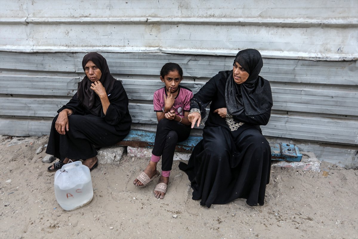 Han Yunus'ta temiz su savaşı