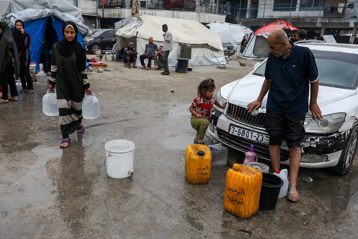 Han Yunus'ta temiz su savaşı