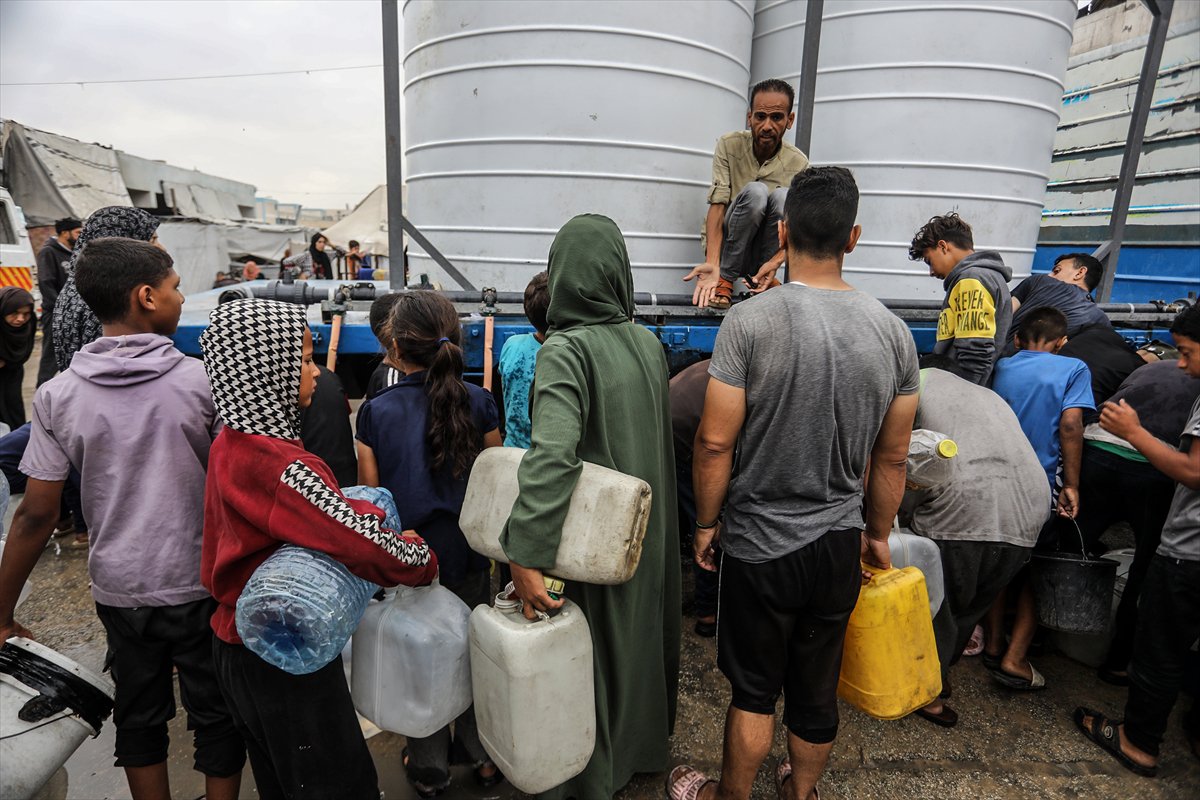 Han Yunus'ta temiz su savaşı