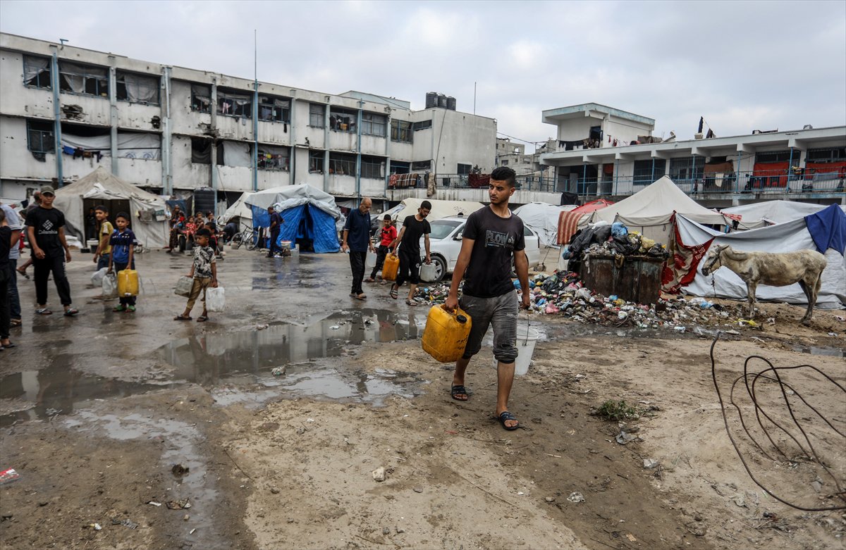 Han Yunus'ta temiz su savaşı