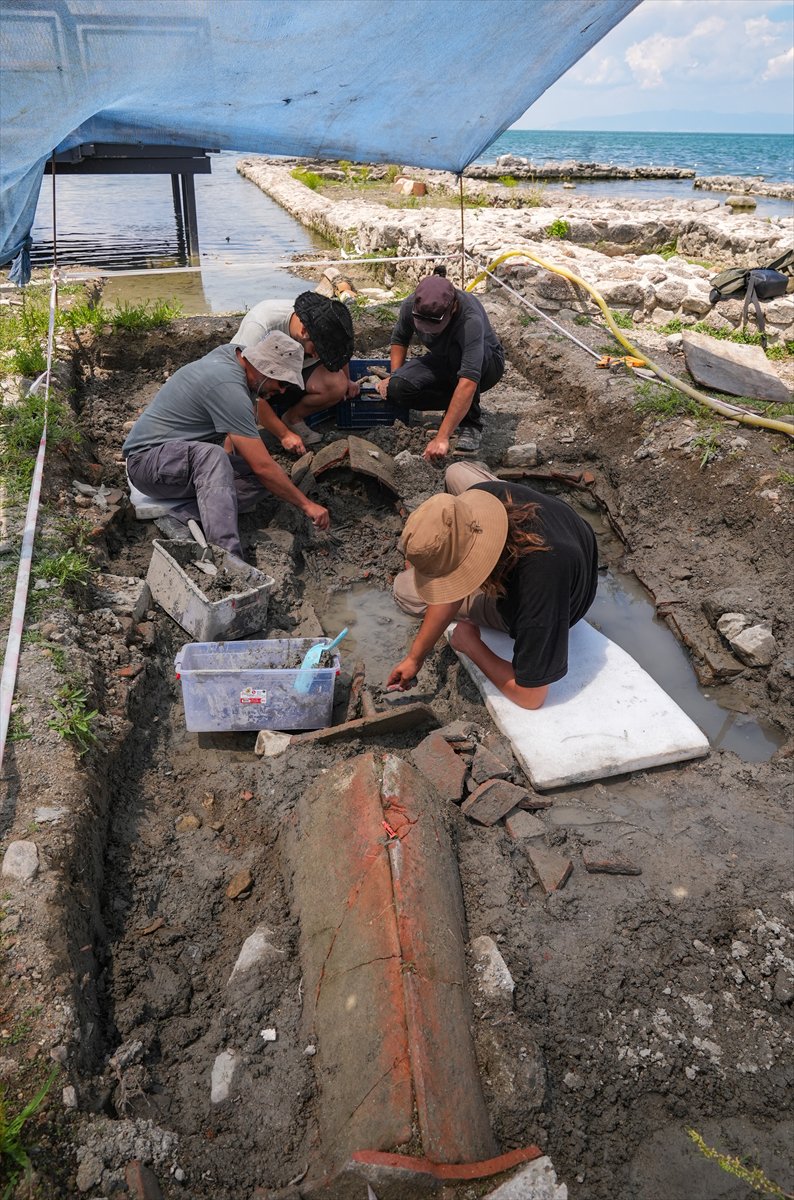 İznik’te 1700 Yıllık su altı bazilikası tarihe ışık tutuyor