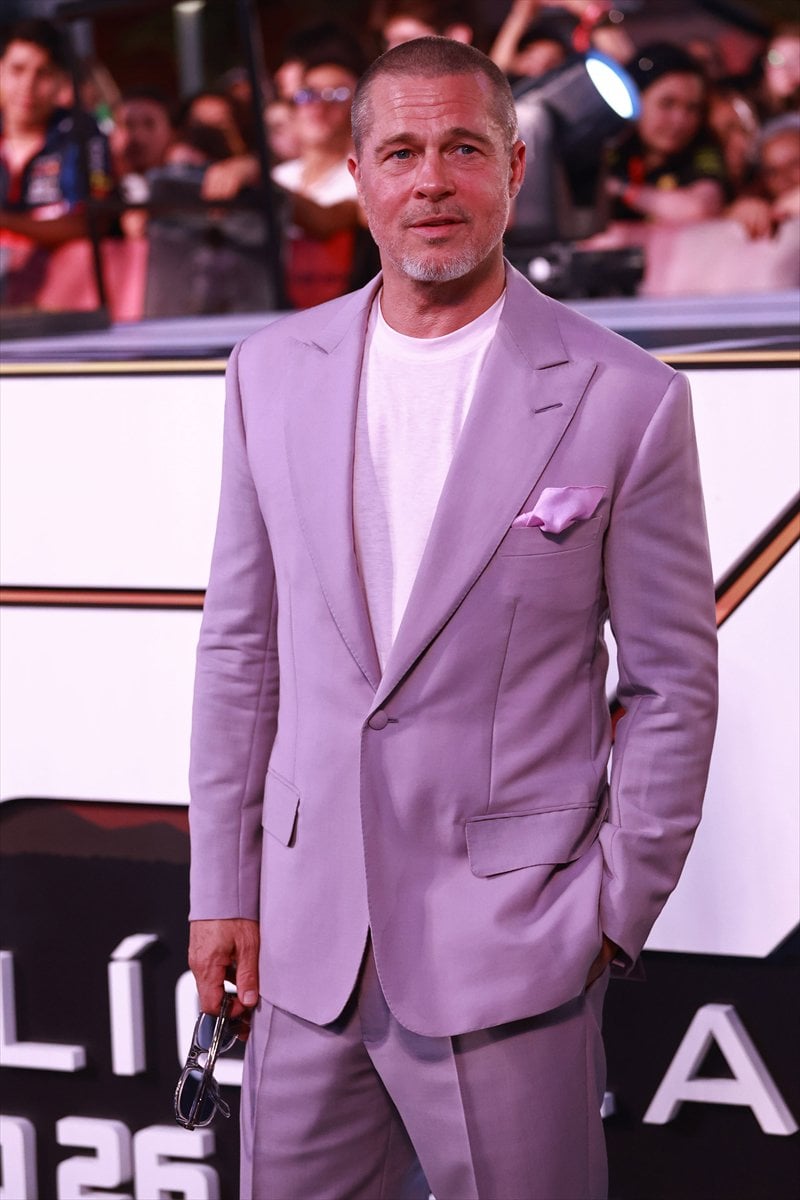 Meksika’da Brad Pitt rüzgarı: F1 The Movie’nin yıldızları buluştu