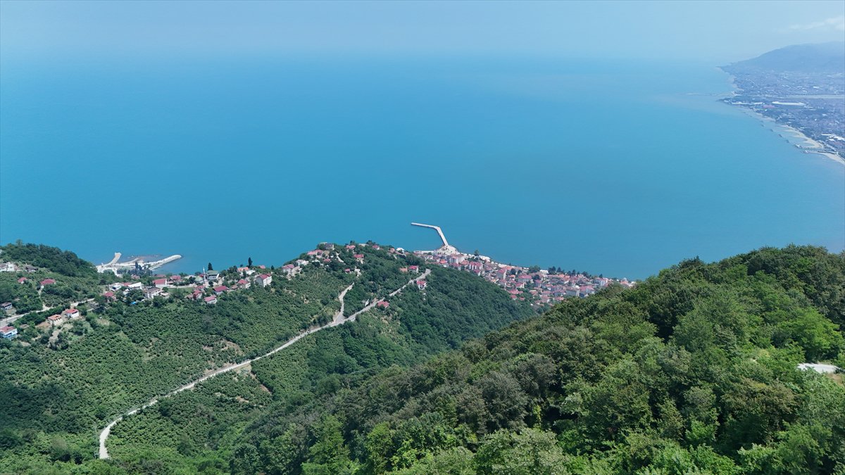 Ordu'da yamaç paraşütü heyecanı
