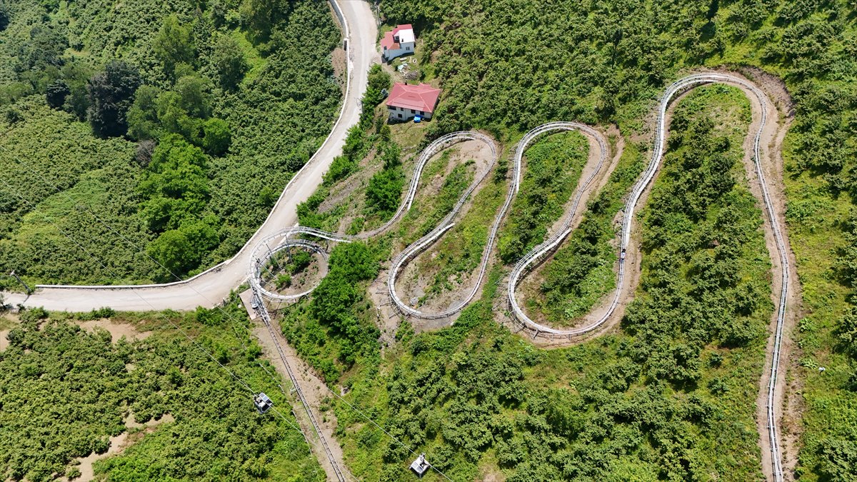 Ordu'da yamaç paraşütü heyecanı