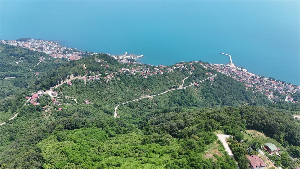 Ordu'da yamaç paraşütü heyecanı