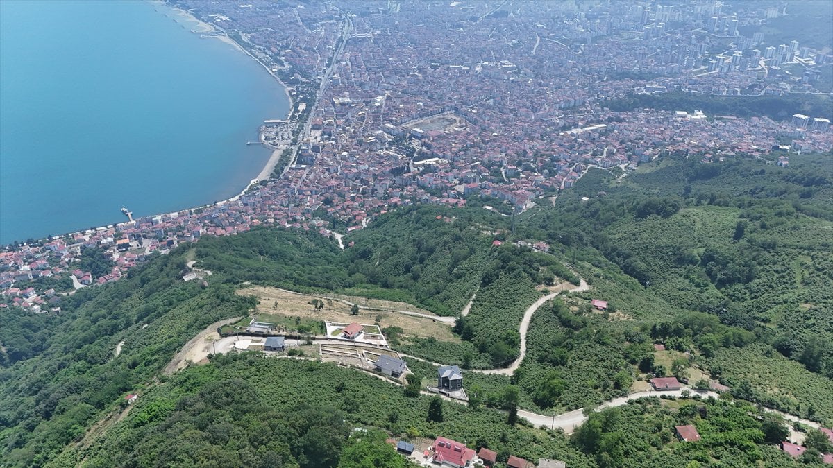 Ordu'da yamaç paraşütü heyecanı